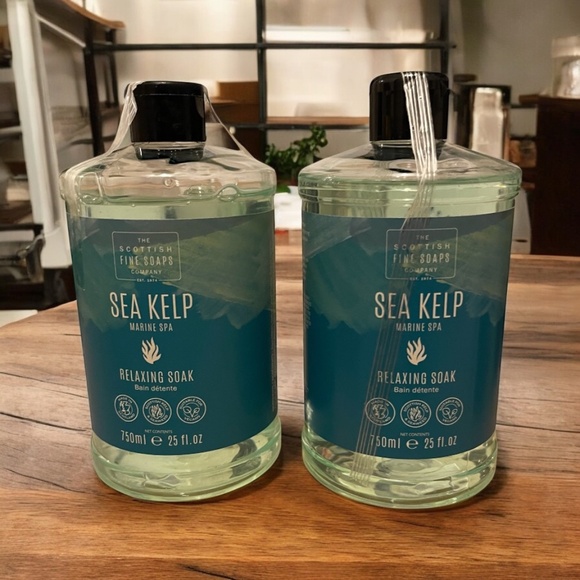 Scottish Fine Soaps Sea Kelp Relaxing Soak (2-Pack) 25 oz Mineral Spa Experience - Picture 1 of 1